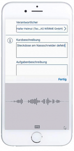 syneris SpontanAPP Spracheingabe