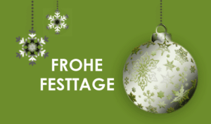 Frohe Weihnachten wünscht das Technodat-Team