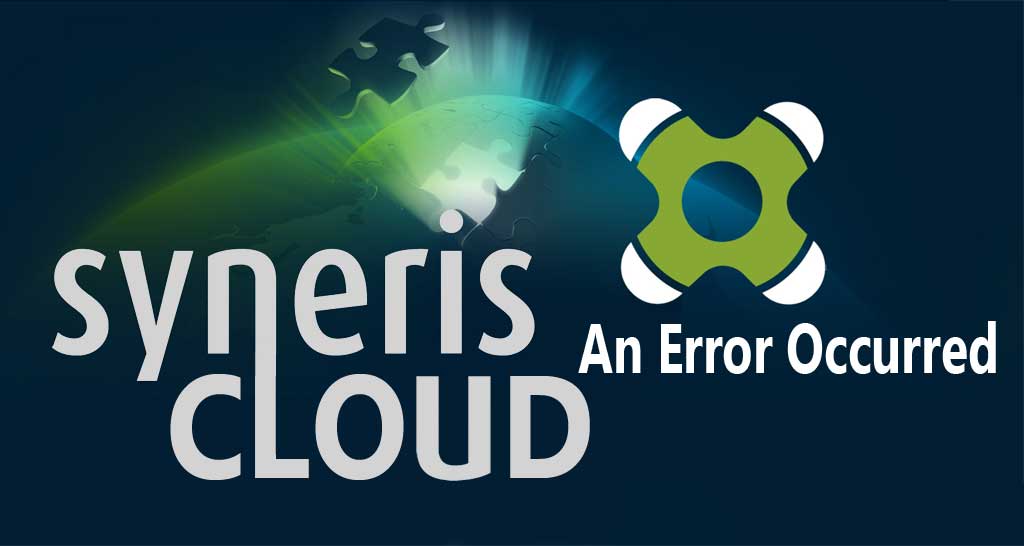 syneris Cloud Error