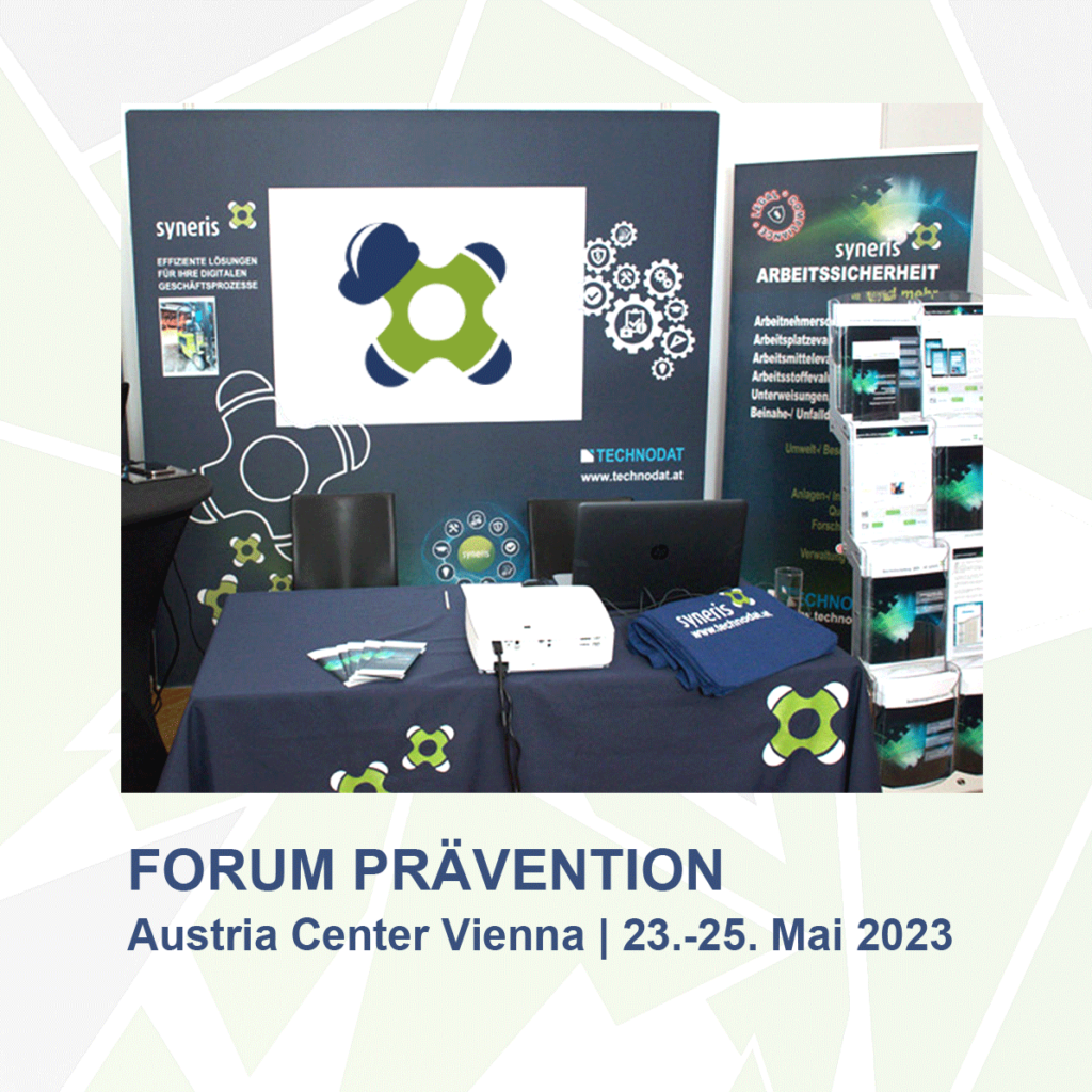 Technodat am Forum Prävention 2023 in Wien | Mrz 2023