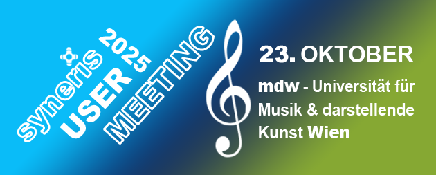 Ankündigung syneris User Meeting 2025 in Wien